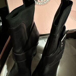 Juicy Couture Black Heeled Boots